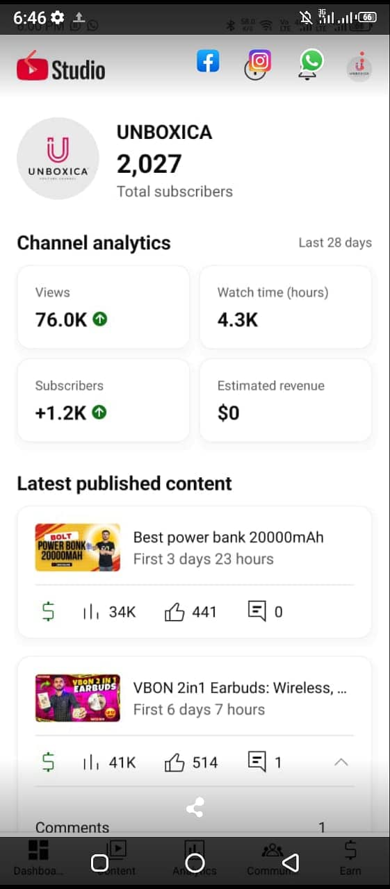 1k subscriber 4k watch time nondrop get 50k to 80k views on your video 4