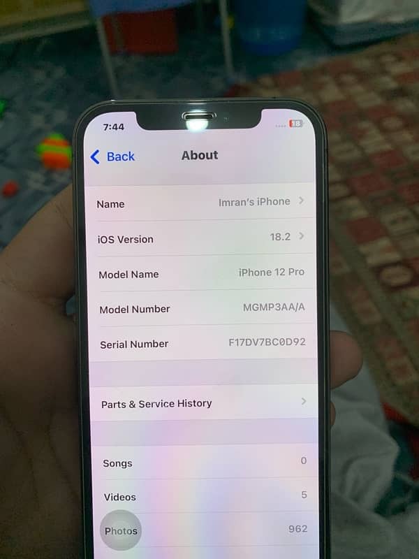 iPhone 12 Pro urgent sale NON PTA 7