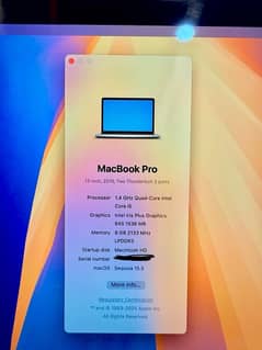 Macbook pro 2019 core i5