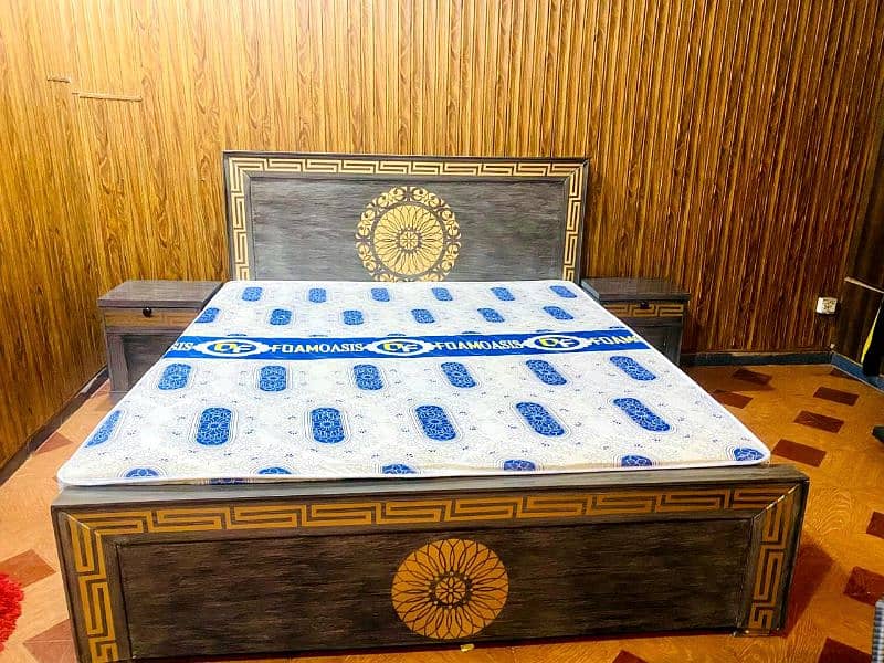 Brand New Bed Special Wood Own made 0