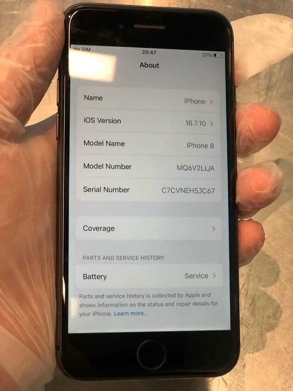 iPhone 8 non pta factory unlock 4