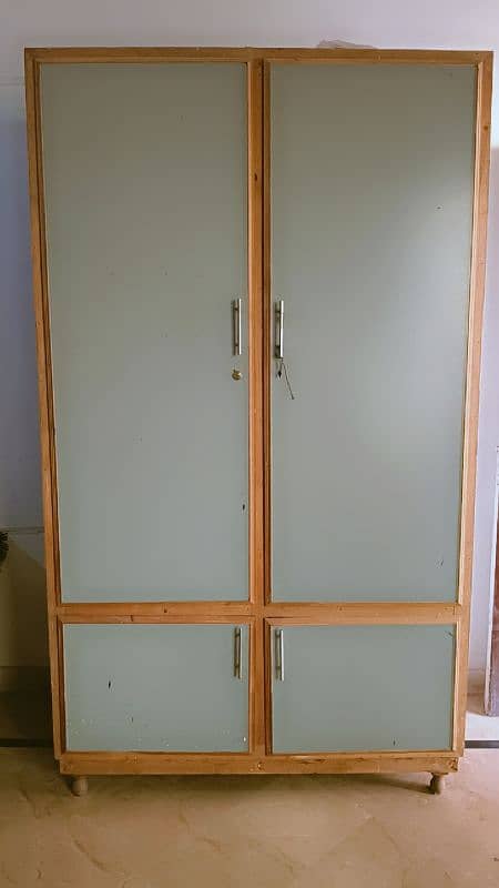 Wooden frame cupboard 1