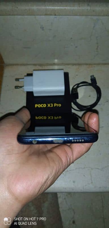 Poco X3 Pro 8+3 128 . . Fresh condition 10/9 . . Box with charger 11