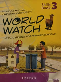 Oxford World Watch Social Studies book 1,2,3 with skill books