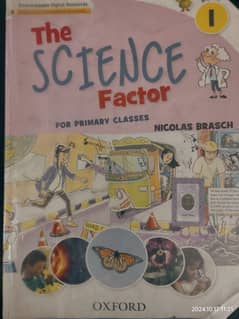 Oxford Science factor book 1,2,3 with skill books