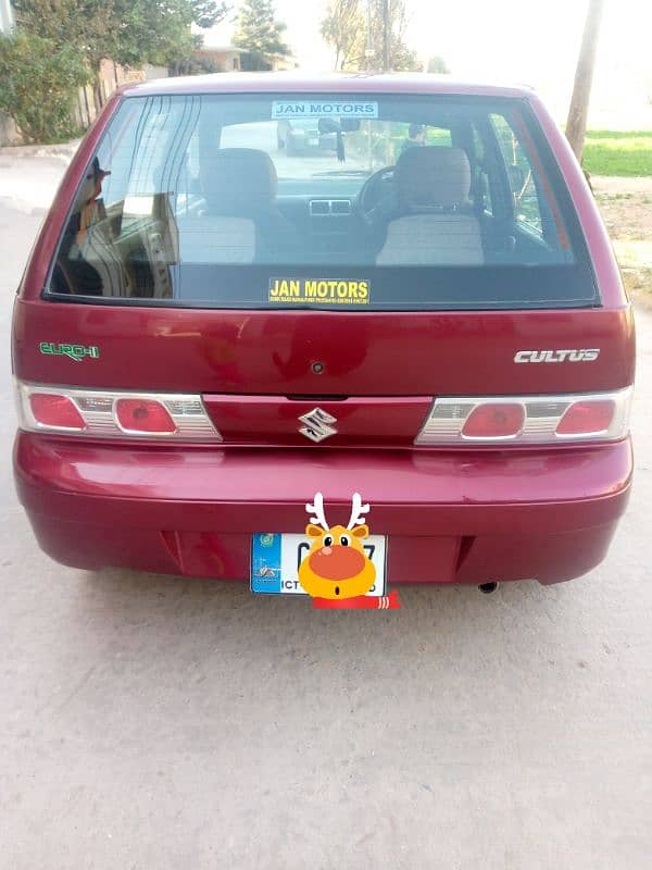 Suzuki Cultus 2014 Islamabad number 1