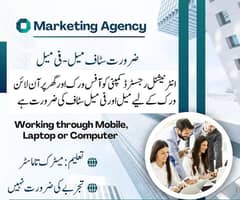 Male and Female staff required for office working