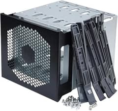 LARGE CAPACITY HDD DISK-DRIVES RACK 04X 3.5IN SATA TRAYS!!!