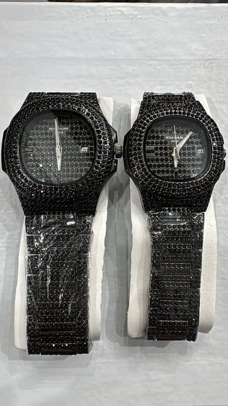 Original No 1 Best Quality Luxury Ice Toned PP Watches. 3