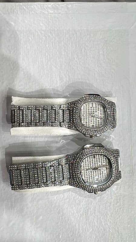 Original No 1 Best Quality Luxury Ice Toned PP Watches. 8