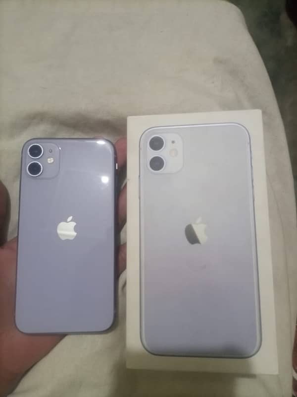 iPhone 11 128gb water pack with box factory unlock non pta 2