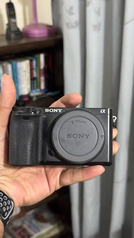 Sony A6500 body with 2 batteries and charger. 2