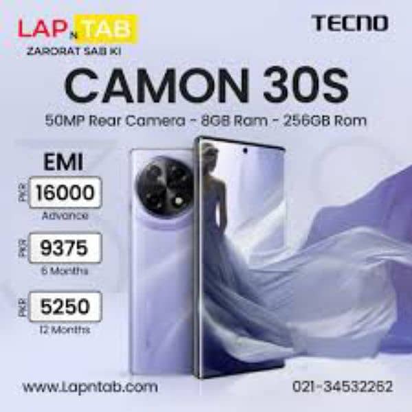 camon 30s one day use 3