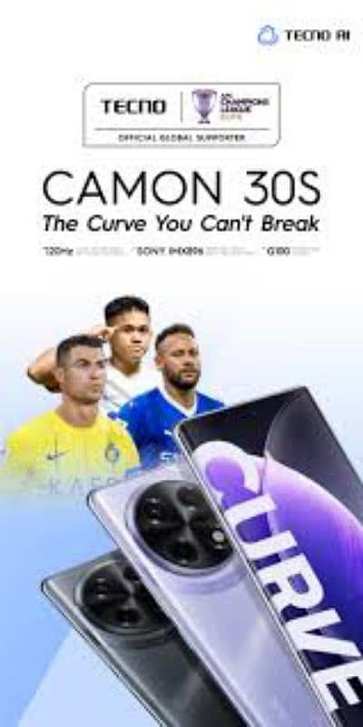 camon 30s one day use 5