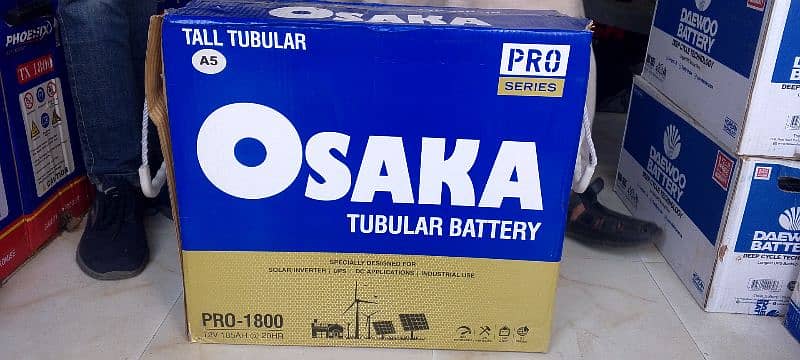 I' M selling new Box pack Osaka batteries with 6month Company warranty 1