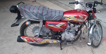 new bike  red color