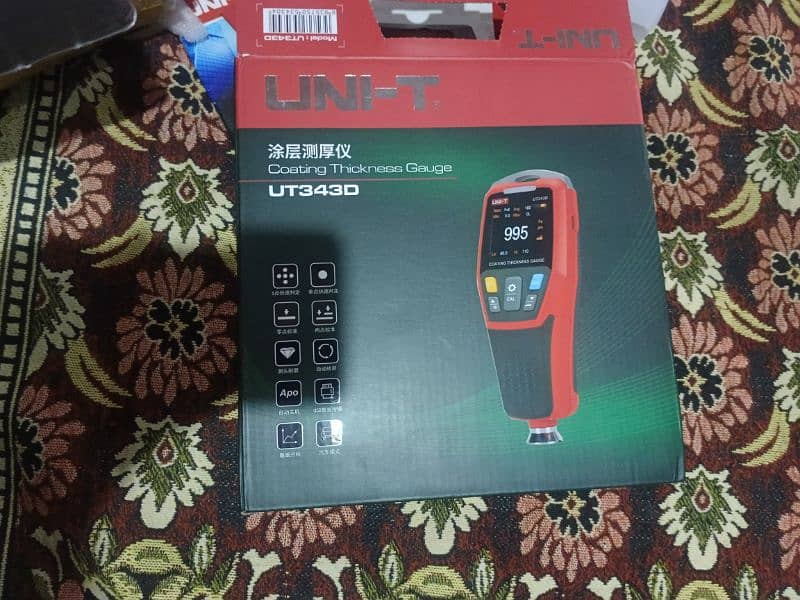 UNI-T UT343D Car Coating Thickness Gauge Automobile Paint Detect 1