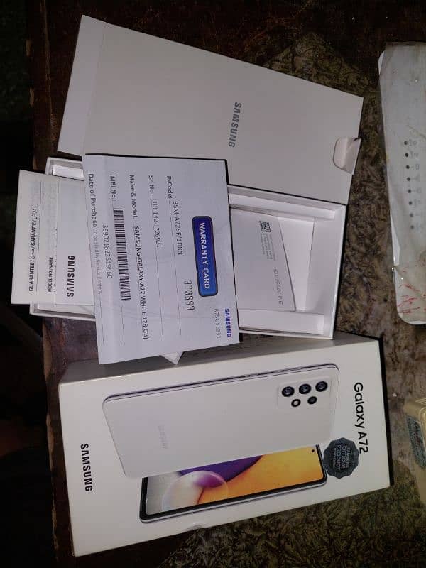 Samsung galaxy A72 neat and clean condition 5