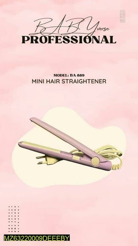 Mini Hair Straightener 2