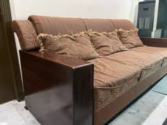 Sofa set, table and side tables