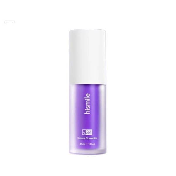 V34 color corrector serum purple Toothpaste American product 8