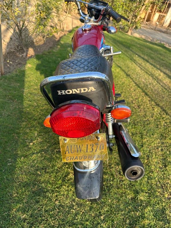 honda 125 lush condition 3