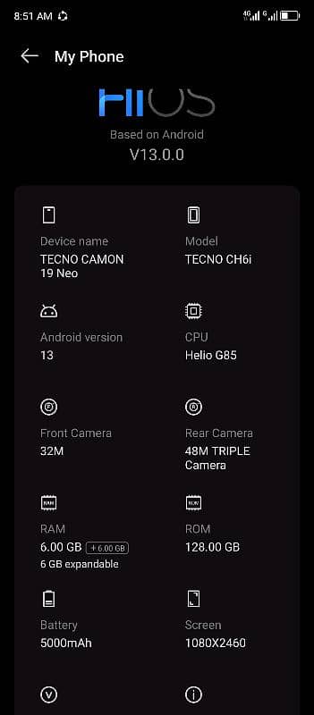 TECNO CAMON 19 Neo 9