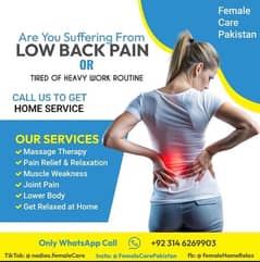 Home services for Pain Relief and Relaxation for Females only