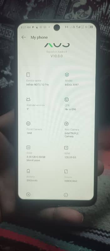 Infinix note 11 pro 0