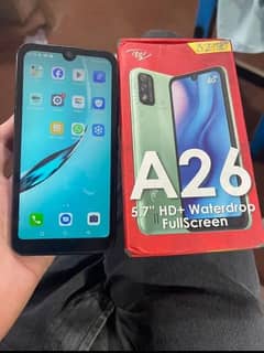 itel A26 With Box & Charger