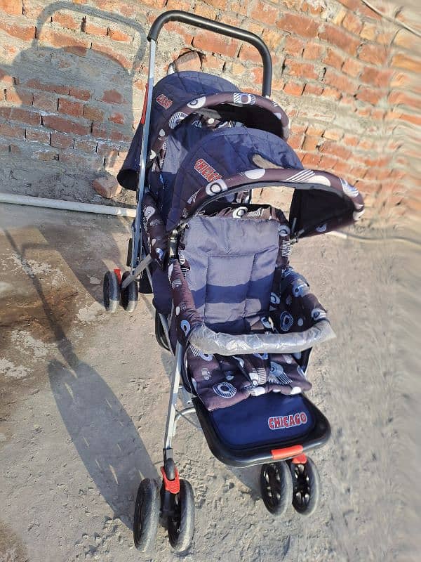 Double Baby Stroller for sale / Excellent Condition/ Urgent sale 1