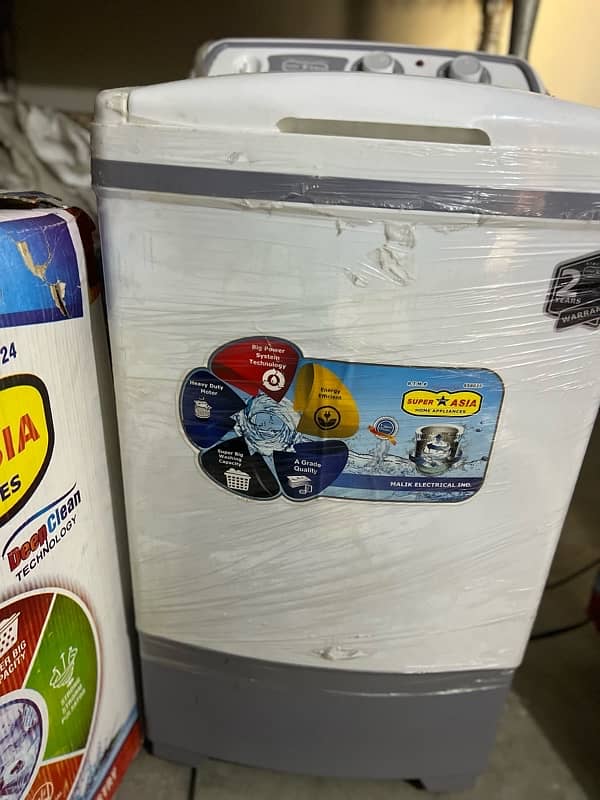 Super Asia Washing Machine “URGENT SALE” 1