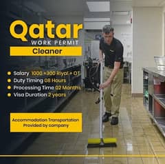 Qatar Cleaner Job