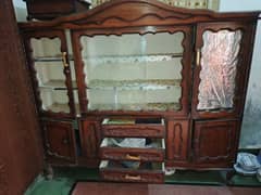 wooden showcase for sale in Faisalabad