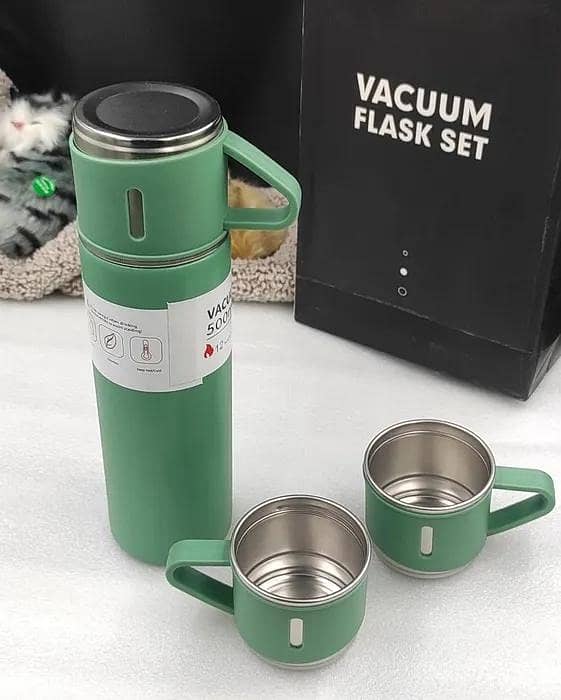 Coffee Mug Thermos Bottle Portable Flask 500ml 9