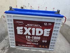 Exide battery  1800