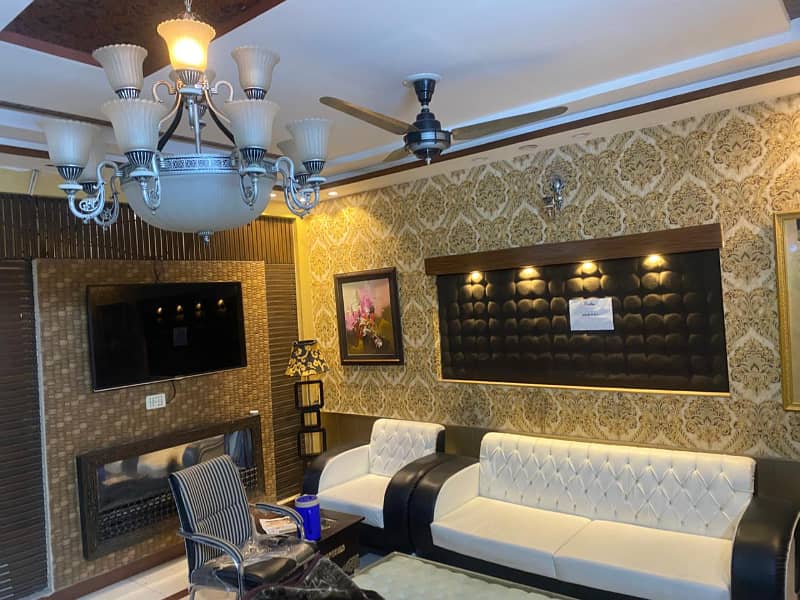 12 MARLA DOUBLE STORY FURNISHED HOUSE FOR RENT AT THE HOT LOCATION OF JOHAR TOWN LAHORE NEAR ALLAH HU CHOCK. . ALSO AVAILABLE FOR OFFICE 10