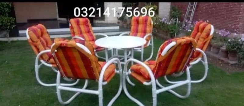 OUTDOOR GARDEN RATTAN UPVC FURNITURE SOFA SET CHAIRS TABLE UMBRELLA 16