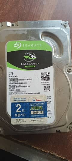 2 TB hard segates