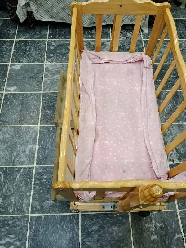 Baby cot | baby bed | wooden cot | kids bed | kids crib coat | swing 3