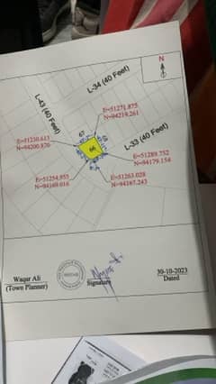 gulberg residental block L corner plot