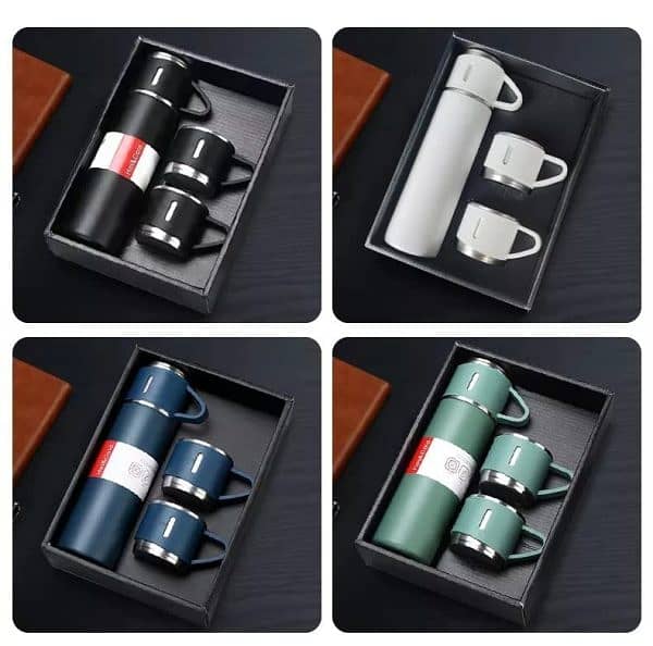 Coffee Mug Thermos Bottle Portable Flask 500ml 0