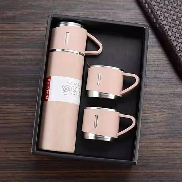 Coffee Mug Thermos Bottle Portable Flask 500ml 6