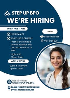 Experience and fresh Male and female required in call centre agents