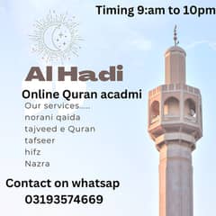 Al Hadi online Quran acadmi