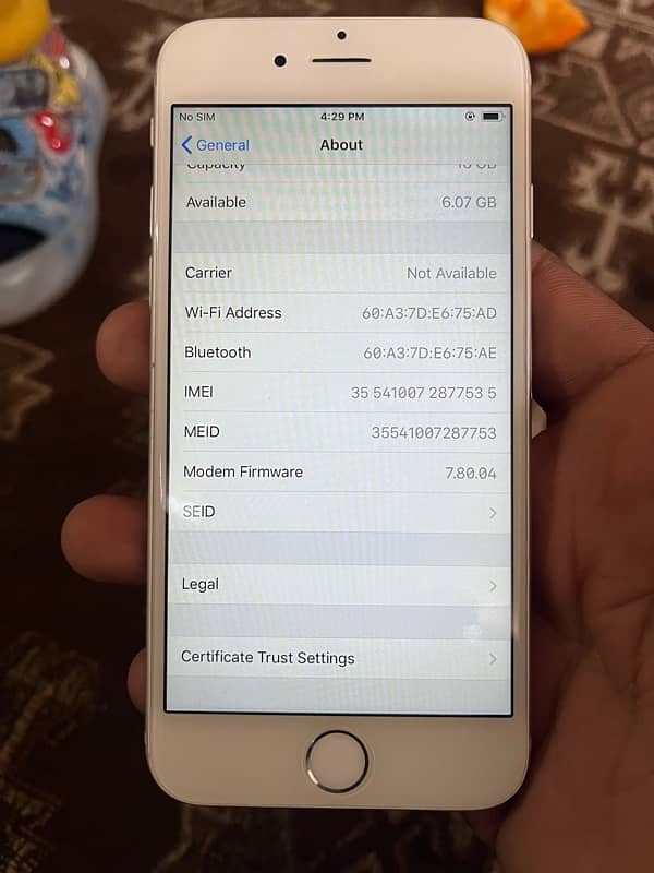 iPhone 6 not pta gb 16 3