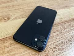 iPhone 11 black color condition full new 100 battery original 64 gb