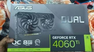 ASUS DUAL RTX 4060TI 8GB