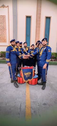 Fauji Band Party/Dhol for Mendi & barat event/Pipe band/foji band baj