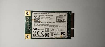 MSATA SSD Hard Drive 256 / 128 GB